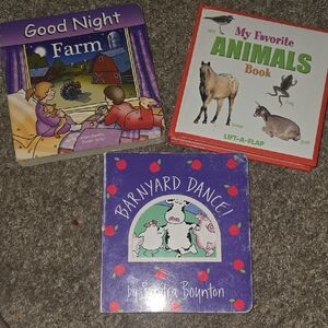 Children's Book Set - Farm, Animals, and Dance